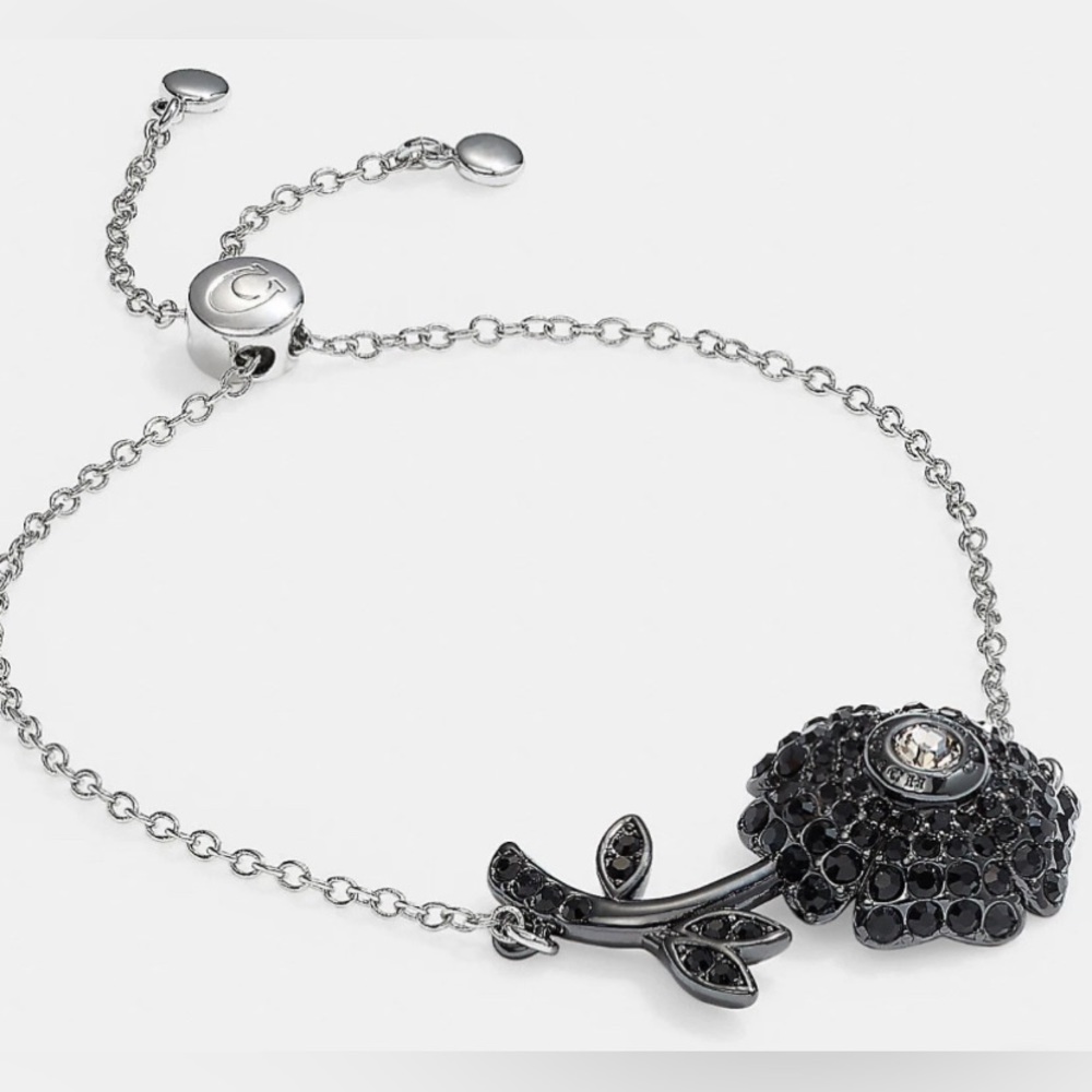 COACH - Sparkling Daisy Slider Bracelet
